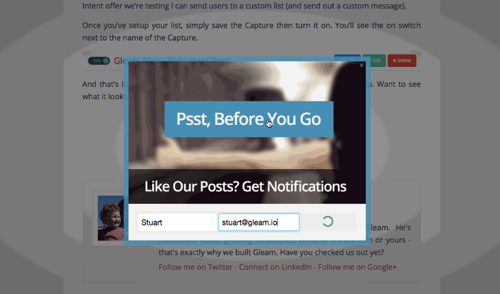 blog pop-up
